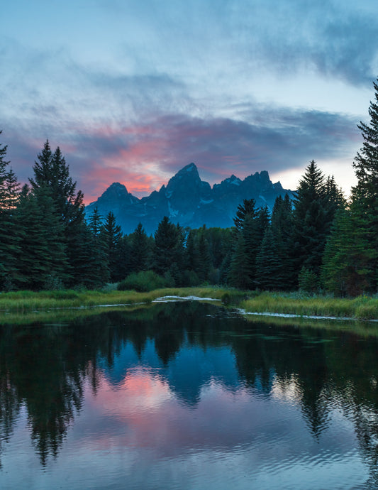Schwabacher Sunset - Vertical